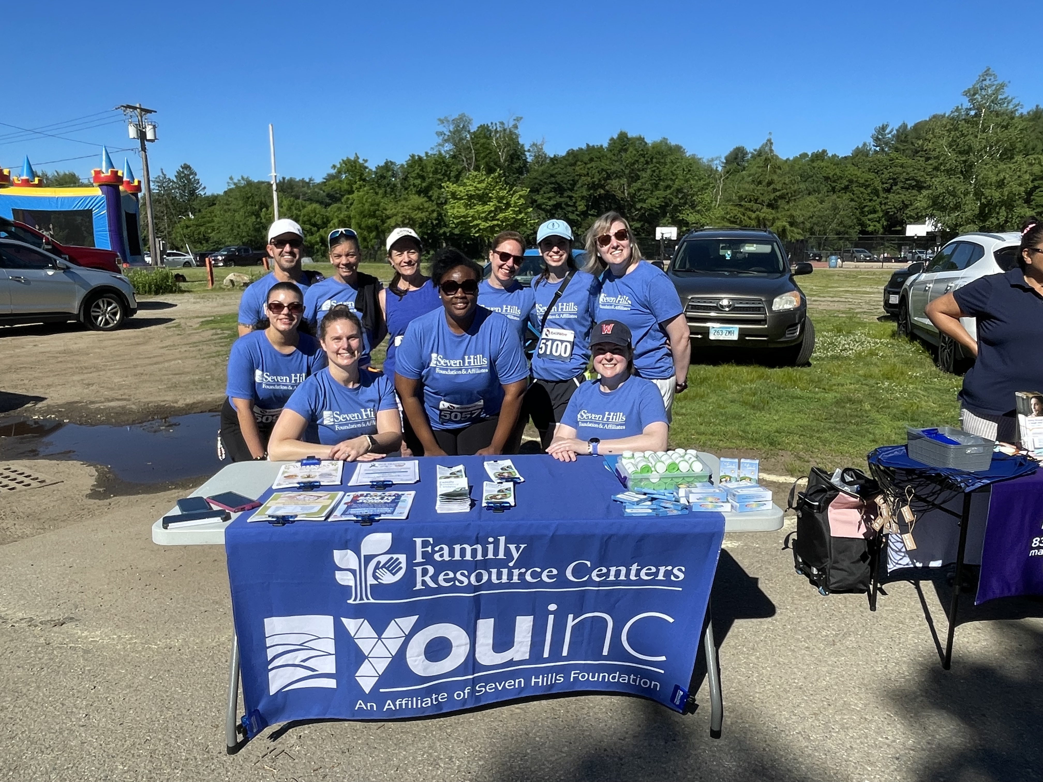 Seven Hills Foundation YOUinc team at the 5K